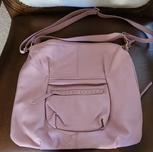 NWOT Laggo Joyce Lavender pebble leather hobo purse